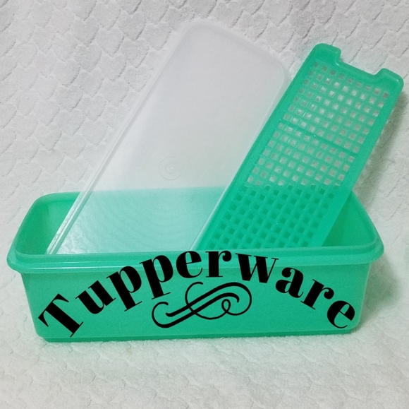 đâTupperwareâđVegetable Crisper Keeper Storage